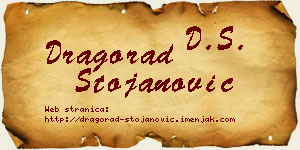 Dragorad Stojanović vizit kartica